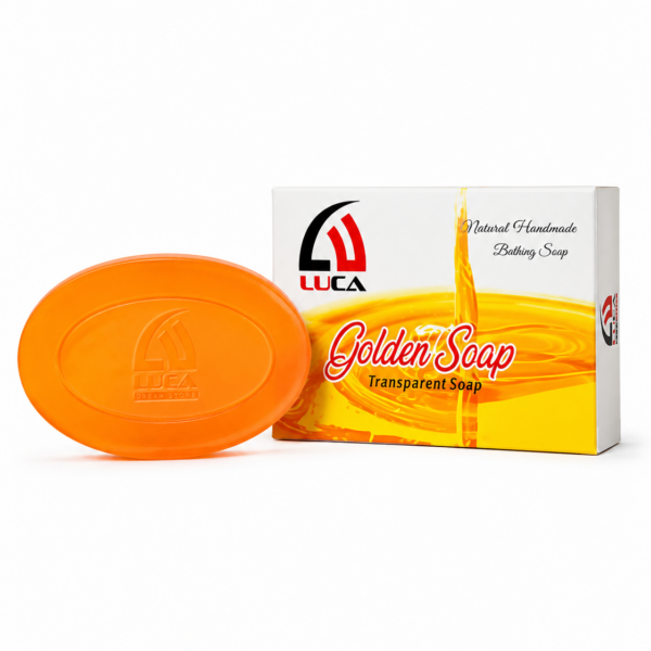 Luca Golden Soap: Pure, Handmade Radiance