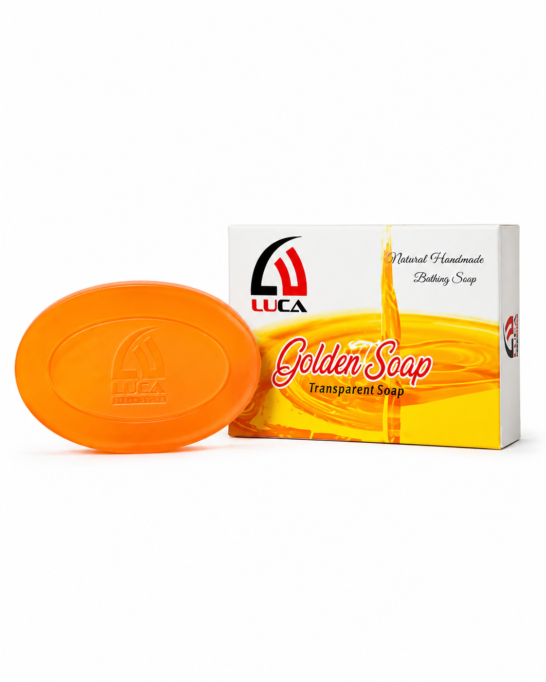 Luca Golden Soap: Pure, Handmade Radiance