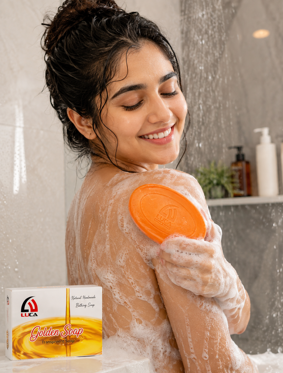 Luca Golden Soap: Pure, Handmade Radiance - Image 5